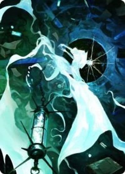 Thirst for Discovery Art Card Art Series: Innistrad: Crimson Vow Magic card