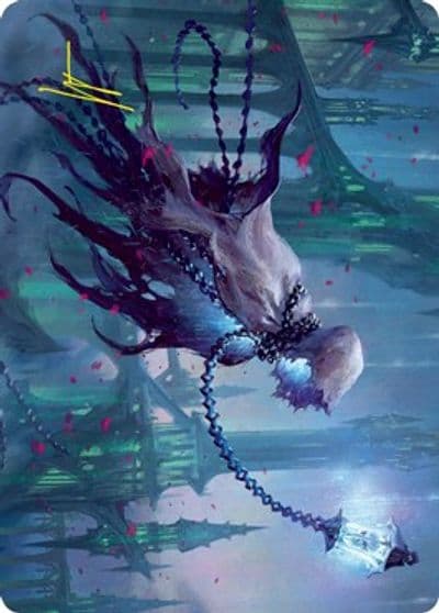 Wanderlight Spirit Art Card Gold Stamped Signature Art Series: Innistrad: Crimson Vow Magic card