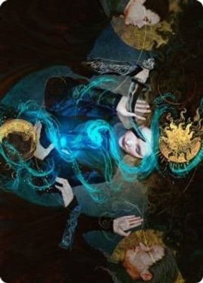 Witness the Future Art Card Art Series: Innistrad: Crimson Vow Magic card