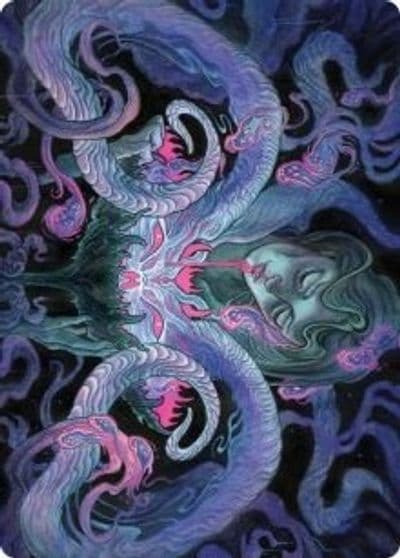 Demonic Bargain Art Card Art Series: Innistrad: Crimson Vow Magic card
