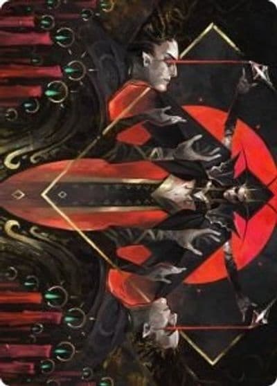 Gift of Fangs Art Card Art Series: Innistrad: Crimson Vow Magic card
