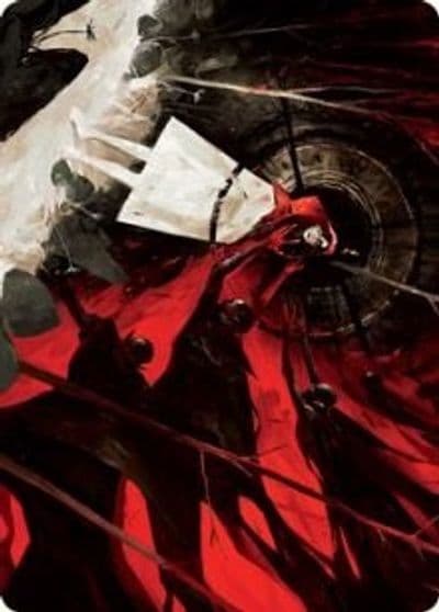 Curse of Hospitality Art Card Art Series: Innistrad: Crimson Vow Magic card