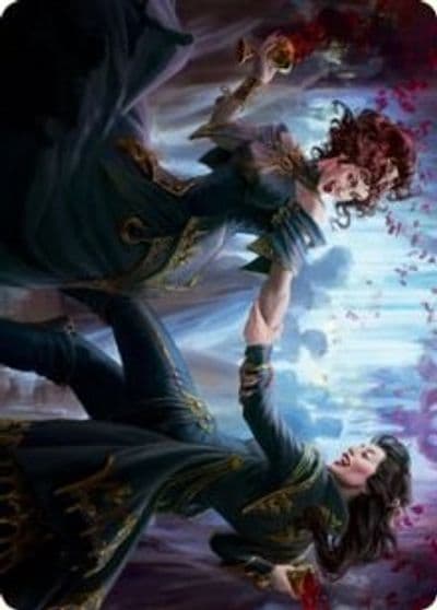 Falkenrath Celebrants 43 81 Art Card Art Series: Innistrad: Crimson Vow Magic card