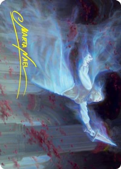 Dorothea Vengeful Victim 57 81 Art Card Gold Stamped Signature Art Series: Innistrad: Crimson Vow Magic card