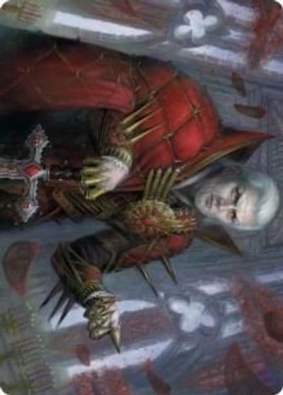 Edgar Charmed Groom 59 81 Art Card Art Series: Innistrad: Crimson Vow Magic card