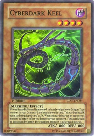 Cyberdark Keel Cyberdark Impact Yu-Gi-Oh! card