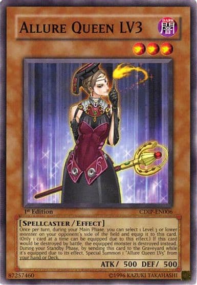 Allure Queen LV3 Cyberdark Impact Yu-Gi-Oh! card