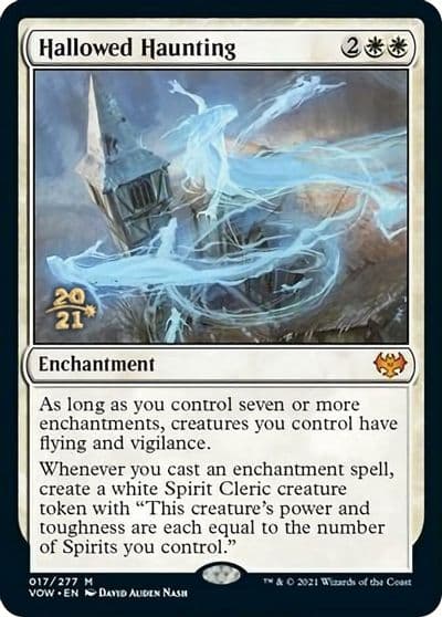 Hallowed Haunting Prerelease Cards Magic card