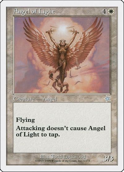 Angel of Light Starter 1999 Magic card