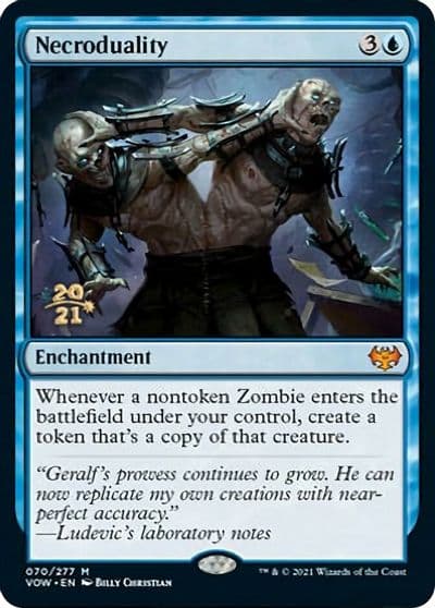 Necroduality Prerelease Cards Magic card
