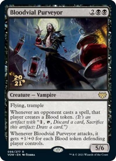 Bloodvial Purveyor Prerelease Cards Magic card