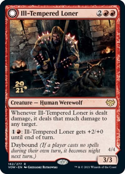 Ill Tempered Loner Prerelease Cards Magic card