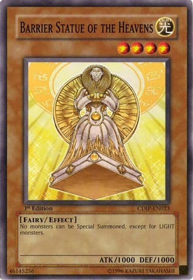 Barrier Statue of the Heavens Cyberdark Impact Yu-Gi-Oh! card