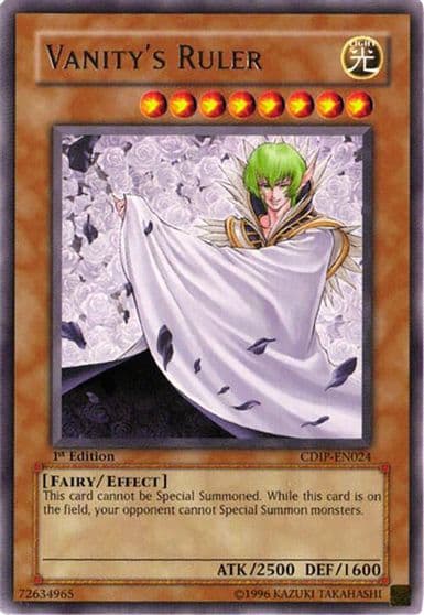 Vanitys Ruler Cyberdark Impact Yu-Gi-Oh! card