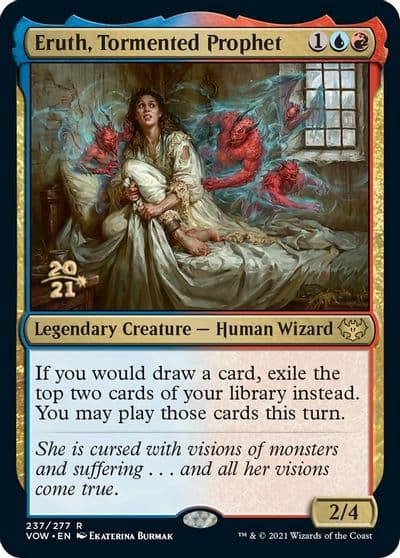 Eruth Tormented Prophet Prerelease Cards Magic card