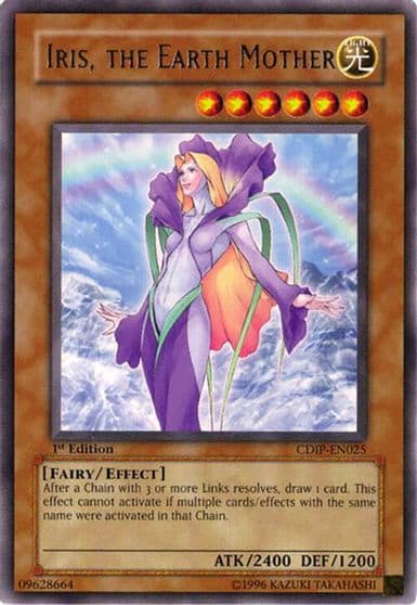 Iris the Earth Mother Cyberdark Impact Yu-Gi-Oh! card