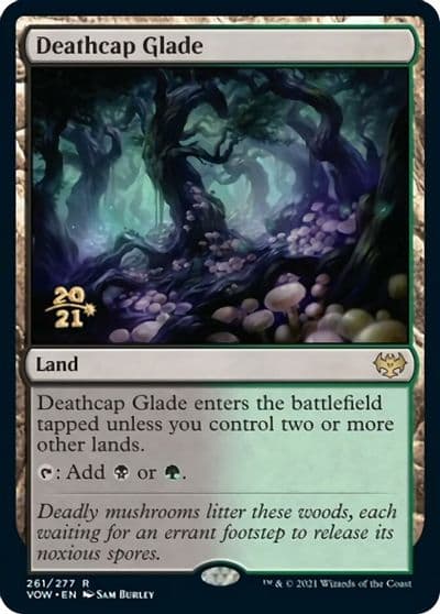 Deathcap Glade Prerelease Cards Magic card