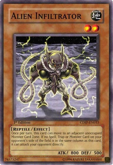 Alien Infiltrator Cyberdark Impact Yu-Gi-Oh! card
