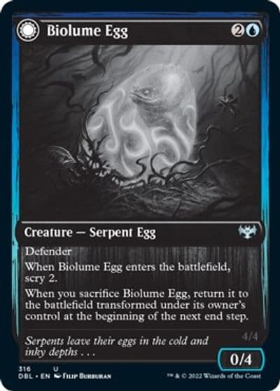 Biolume Egg Innistrad: Double Feature Magic card