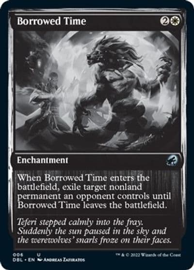 Borrowed Time Innistrad: Double Feature Magic card