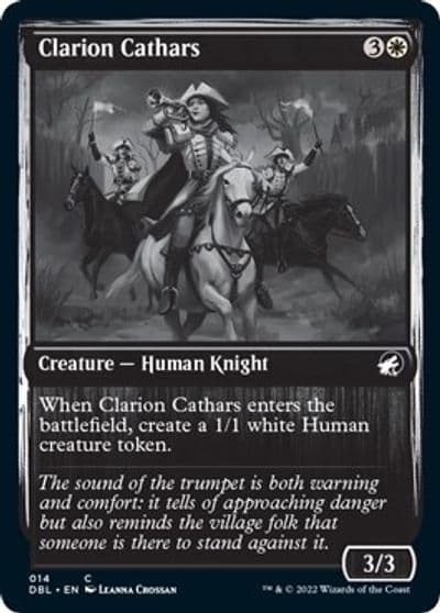 Clarion Cathars Innistrad: Double Feature Magic card