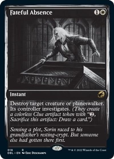 Fateful Absence Innistrad: Double Feature Magic card