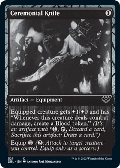 Ceremonial Knife Innistrad: Double Feature Magic card
