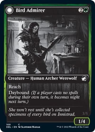 Bird Admirer Innistrad: Double Feature Magic card