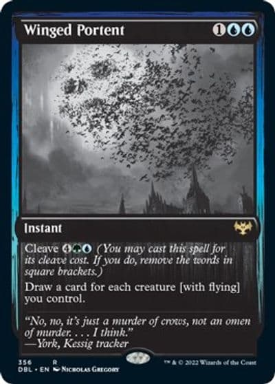 Winged Portent Innistrad: Double Feature Magic card