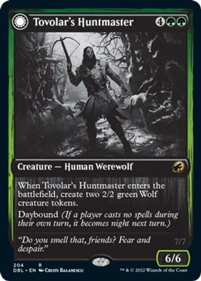 Tovolars Huntmaster Innistrad: Double Feature Magic card