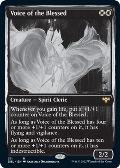 Voice of the Blessed Innistrad: Double Feature Magic card