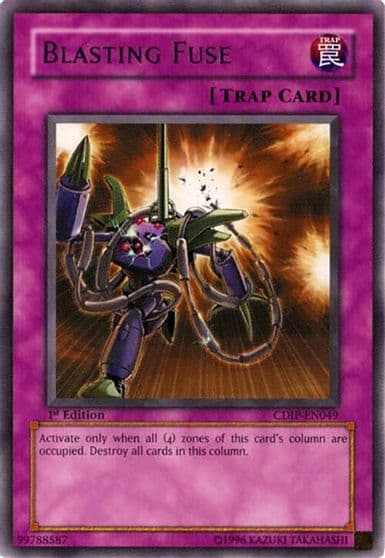 Blasting Fuse Cyberdark Impact Yu-Gi-Oh! card