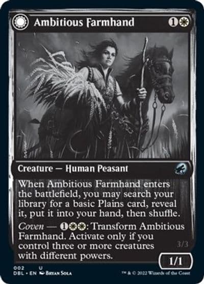 Ambitious Farmhand Innistrad: Double Feature Magic card