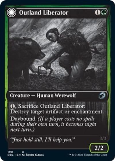 Outland Liberator Innistrad: Double Feature Magic card