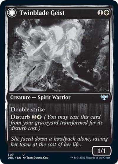 Twinblade Geist Innistrad: Double Feature Magic card