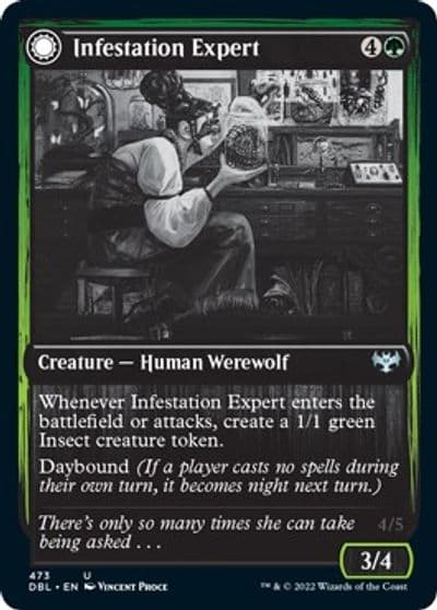 Infestation Expert Innistrad: Double Feature Magic card