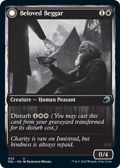 Beloved Beggar Innistrad: Double Feature Magic card