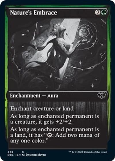 Natures Embrace Innistrad: Double Feature Magic card