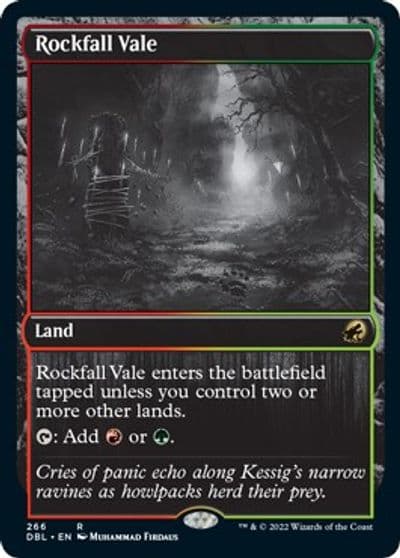 Rockfall Vale Innistrad: Double Feature Magic card