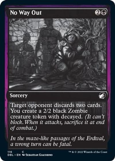 No Way Out Innistrad: Double Feature Magic card