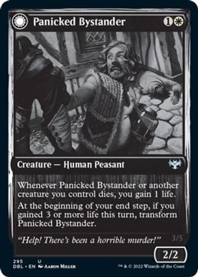 Panicked Bystander Innistrad: Double Feature Magic card