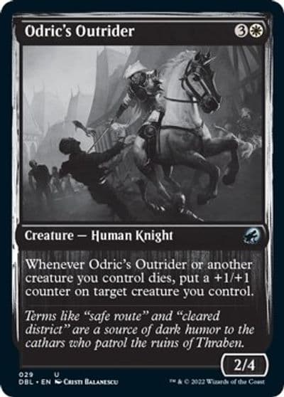 Odrics Outrider Innistrad: Double Feature Magic card
