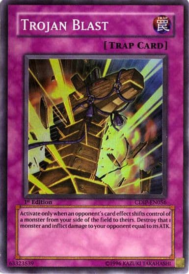 Trojan Blast Cyberdark Impact Yu-Gi-Oh! card