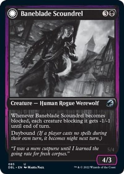 Baneblade Scoundrel Innistrad: Double Feature Magic card