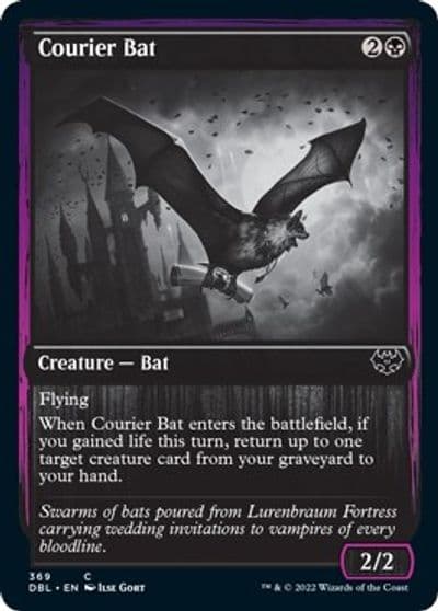 Courier Bat Innistrad: Double Feature Magic card