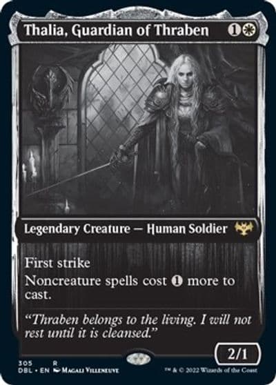 Thalia Guardian of Thraben Innistrad: Double Feature Magic card