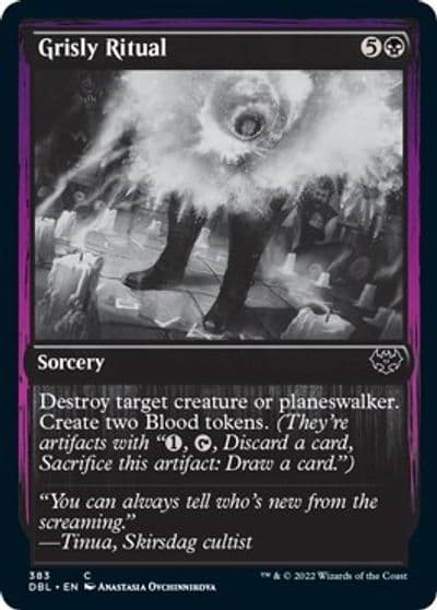 Grisly Ritual Innistrad: Double Feature Magic card