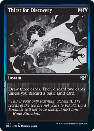 Thirst for Discovery Innistrad: Double Feature Magic card