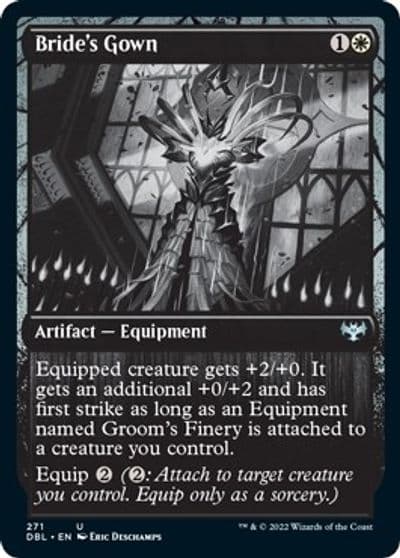 Brides Gown Innistrad: Double Feature Magic card