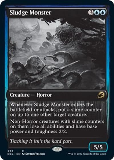 Sludge Monster Innistrad: Double Feature Magic card
